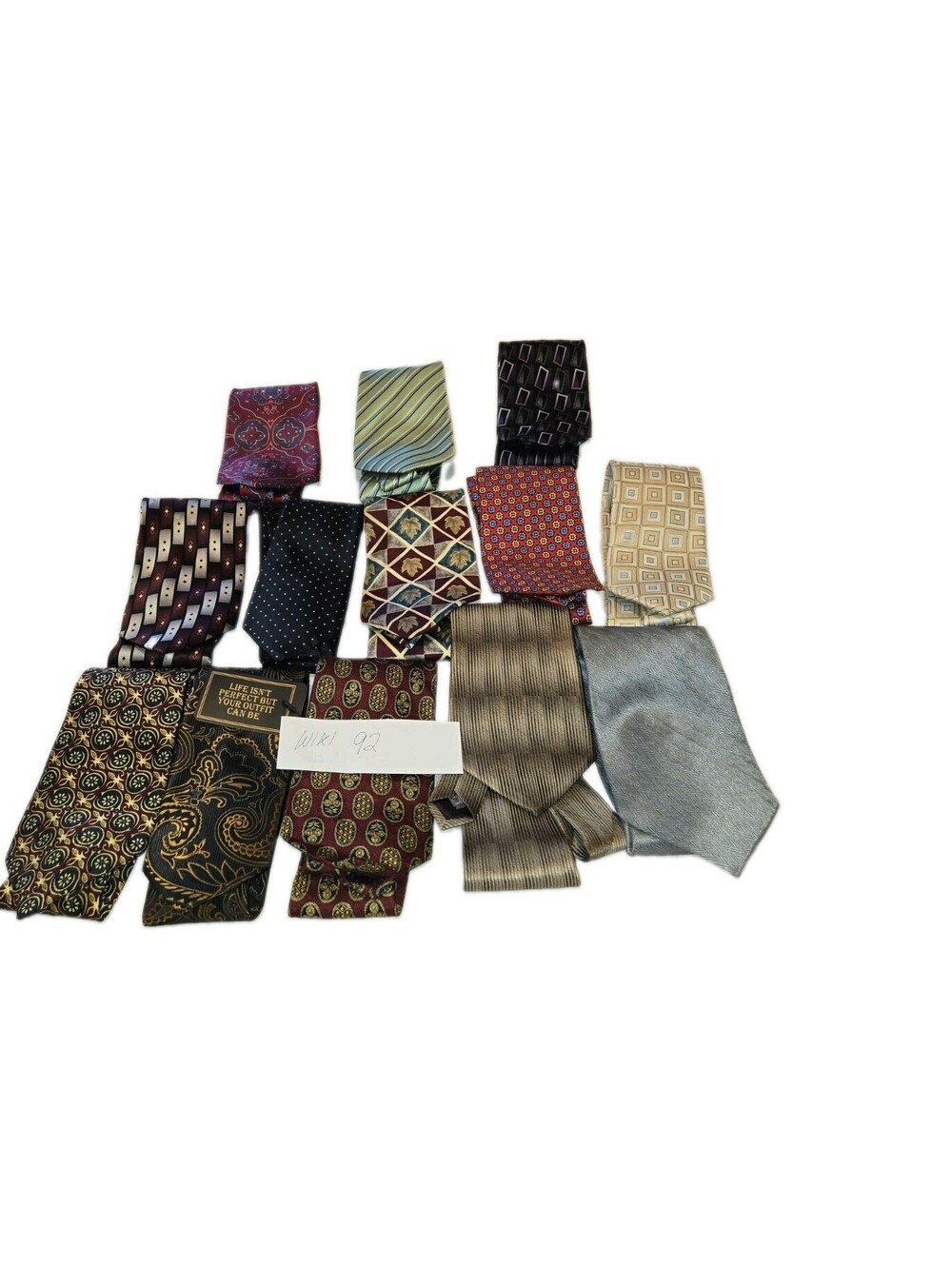 All Silk Neckties Lot Of 13 All Mint Condition Various Designs Brands And...